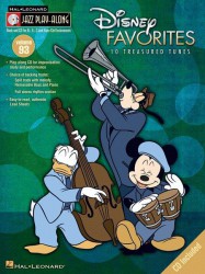 Jazz Play-Along 93: Disney Favourites (noty na nástroje C, Eb, Bb, basového klíče) (+audio)