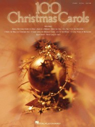 100 Christmas Carols (noty na klavír, zpěv, akordy na kytaru)