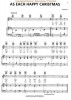 100 Christmas Carols (noty na klavír, zpěv, akordy na kytaru)