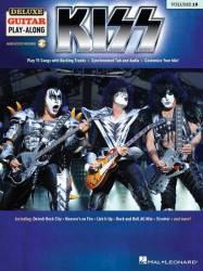 Deluxe Guitar Play-Along 18: KISS (noty, tabulatury na kytaru) (+audio)
