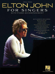 Elton John for Singers (noty na klavír, zpěv)