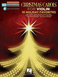 Christmas Carols - Violin: 10 Holiday Favorites (noty na snadné housle) (+audio)