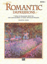 Martha Mier: Romantic Impressions 4 (noty na klavír)