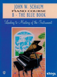 John W. Schaum Piano Course, B: The Blue Book (noty na klavír)