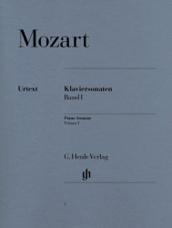 W. A. Mozart: Piano Sonatas I (noty na sólo klavír)