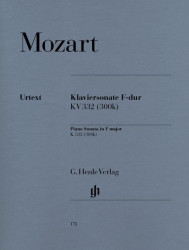 W. A. Mozart: Piano Sonata F major K. 332 (300k) (noty na klavír)