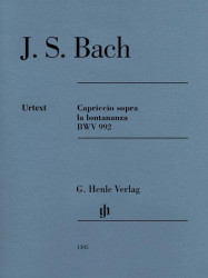 J. S. Bach: Capriccio Sopra La Lontananza (noty na klavír)