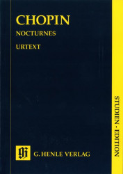 Chopin: Nocturnes - Studien Edition (noty na sólo klavír)