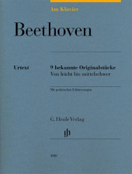 Beethoven: Am Klavier - 9 bekannte Originalstücke (noty na klavír)