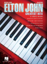 Elton John: Greatest Hits (velké noty na snadný klavír)