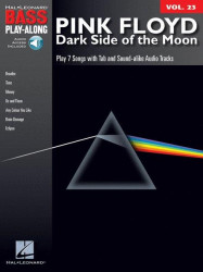 Bass Play Along 23: Pink Floyd - Dark Side of the Moon (noty, tabulatury na baskytaru) (+audio)
