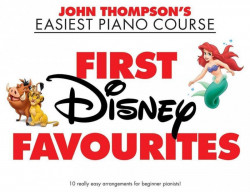 John Thompson's Easiest Piano Course: First Disney Favourites (noty na klavír)
