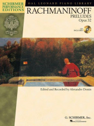 Rachmaninov: Preludes, Op. 32 (noty na klavír) (+audio)