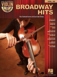 Violin Play-Along 22: Broadway Hits (noty na housle) (+audio)