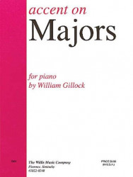 William Gillock: Accent On Majors (noty na klavír)