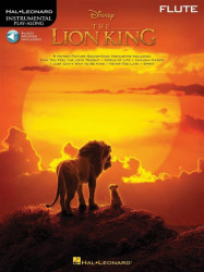 Lion King / Lví král (noty na příčnou flétnu) (+audio)
