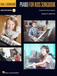 Hal Leonard Piano for Kids Songbook (noty na snadný klavír) (+audio)