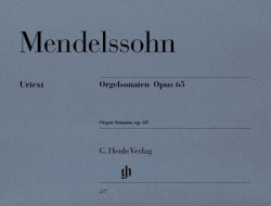 Felix Mendelssohn: Organ Sonatas Op.65 (noty na varhany)