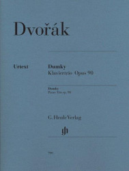Antonín Dvořák: Dumky Piano Trio Op.90 (noty na housle, violoncello, klavír)