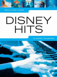 Really Easy Piano: Disney Hits (noty na snadný klavír)