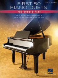 First 50 Piano Duets You Should Play (noty na čtyřruční klavír)
