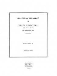 Bohuslav Martinů: Suite miniature H192, No.6 (noty na violoncello, klavír)
