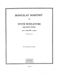 Bohuslav Martinů: Suite miniature H192 No.5 (noty na violoncello, klavír)