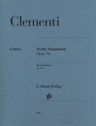 Muzio Clementi: Six Sonatinen Op. 36 (noty na klavír)