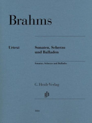 Johannes Brahms: Sonatas, Scherzo and Ballads - Revised Edition (noty na klavír)