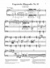 Franz Liszt: Hungarian Rhapsody No.12 (noty na klavír)