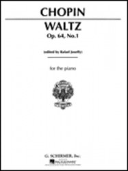 Frédéric Chopin: Valse In D Flat Major Op.64 No.1 'Minute Waltz' (noty na klavír)
