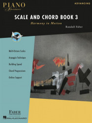 Faber Piano Adventures: Scale and Chord Book 3 (noty na klavír)