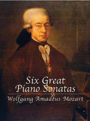 W.A. Mozart: Six Great Piano Sonatas (noty na klavír)