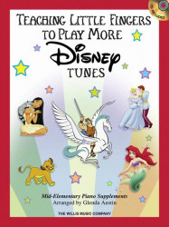 Teaching Little Fingers to Play More Disney Tunes (noty na klavír) (+audio)