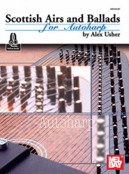Scottish Airs and Ballads for Autoharp (noty, tabulatury na autoharfu) (+audio)