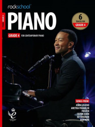Rockschool Piano Grade 4 - 2019 (noty na klavír) (+audio)
