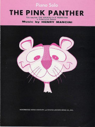 Pink Panther / Růžový panter (noty na klavír)