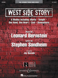 Leonard Bernstein: West Side Story - Medley (noty pro školní orchestr, party, partitura)