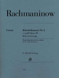 Rachmaninov: Concerto no. 2 in c minor op. 18 (noty na čtyřruční klavír)