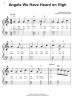 Instant Piano Songs: Christmas Classics (velké noty na snadný klavír) (+audio)