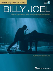 Billy Joel: Keyboard Signature Licks (noty na klavír, zpěv, akordy) (+audio)