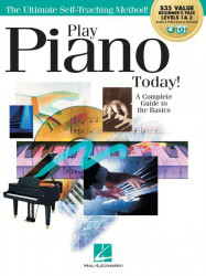 Play Piano Today! All-in-One Beginner's Pack - Book 1+2 (noty na klavír) (+audio/video)