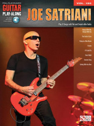 Guitar Play-Along 185: Joe Satriani (noty, tabulatury na kytaru) (+audio)