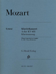W.A. Mozart: Piano Concerto A Major KV 488 (noty na čtyřruční klavír)