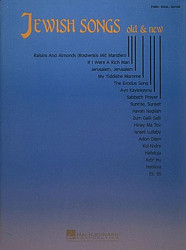 Jewish Songs Old And New (noty na klavír, zpěv, akordy)