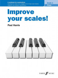 Improve your scales! Piano Grade 1 (noty na klavír)
