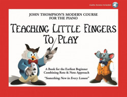 Teaching Little Fingers to Play: Revised Edition 2020 (noty na snadný klavír) (+audio)
