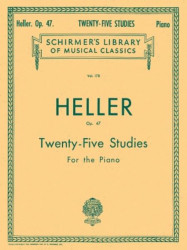 Stephen Heller: 25 Studies For The Piano Op. 47 (noty na klavír)
