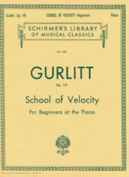Cornelius Gurlitt: School of Velocity, Op. 141 (noty na klavír)
