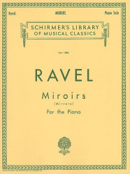 Maurice Ravel: Miroirs / Mirrors (noty na klavír)
